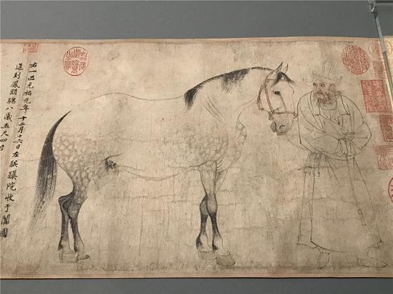 李公麟 《五马图》"凤头骢"